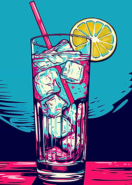 Retro Pop Cocktail