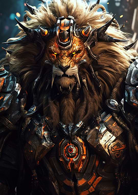 Mecha Lion Tiger Knight