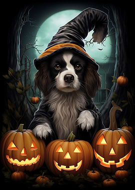 Border Collie Halloween