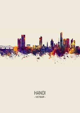 Hanoi Skyline Vietnam