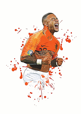 Depay Netherlands Football