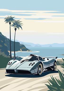 Pagani Zonda R Evo Art