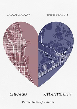 Chicago and Atlantic City