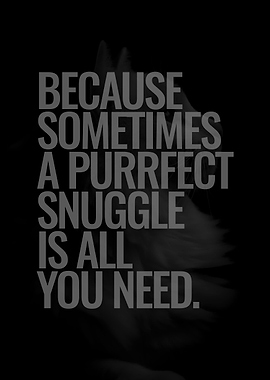 Purrfect Snuggle