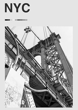 NYC Manhattan Bridge Photo