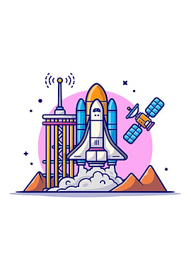 Space Shuttle Launching