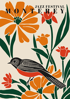 Monterey Jazz Fest Poster