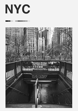 Brooklyn Bridge Subway NYC