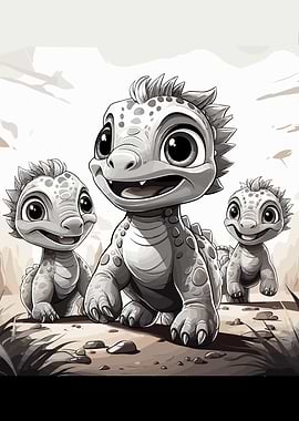 dinos cute