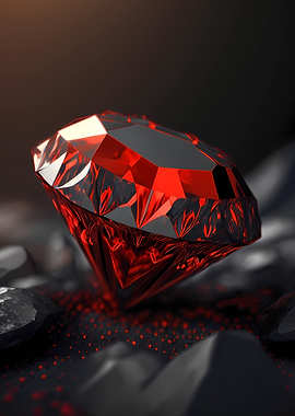 Red diamond