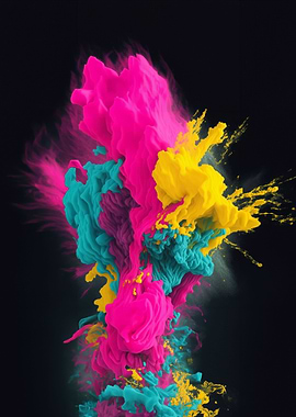 Abstract Color Splash