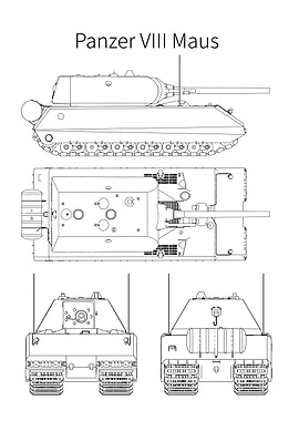 Maus Tank Blueprint