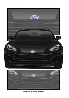 subaru brz black