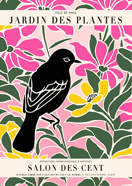 Jardin des Plantes Poster
