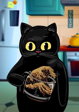 The Great Wave of Coffee