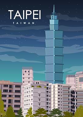 Taipei Taiwan Travel Art