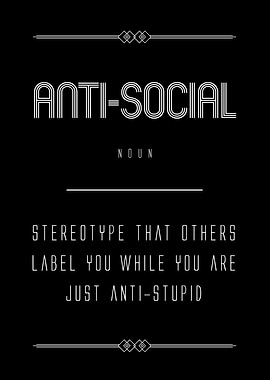 Antisocial definition