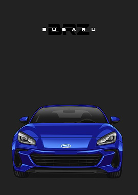 subaru brz blue