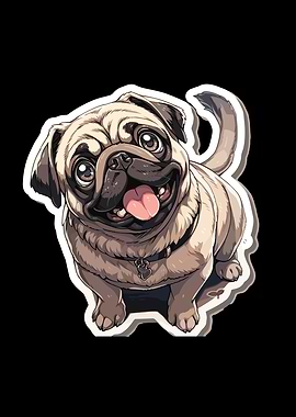 Pug Pug Dog Pug Sunglasses