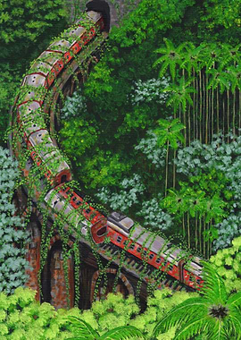 Jungle Greenery Wall Art