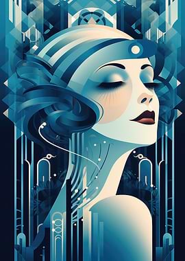 Blue Deco Ladys Profile