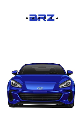 subaru brz blue
