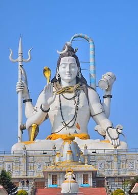 Statue of lord Shiva