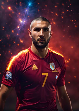 Karim Benzema Poster