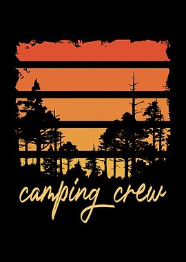 Camping Crew Hiking Camp