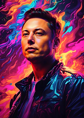 Elon Musk Poster