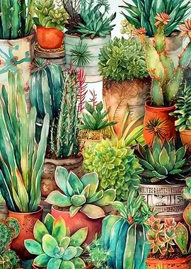 Succulents and cactus