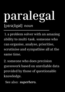 paralegal definition