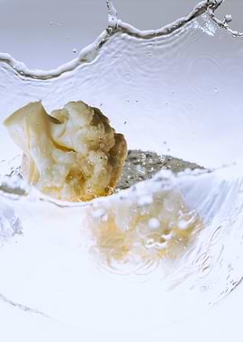 Cauliflower splashing 4
