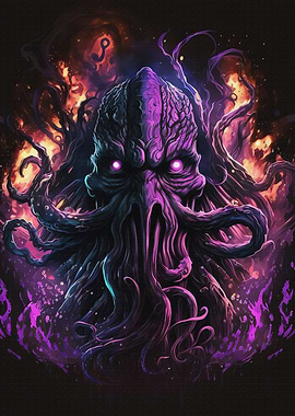 Dark Fantasy Sea Monster