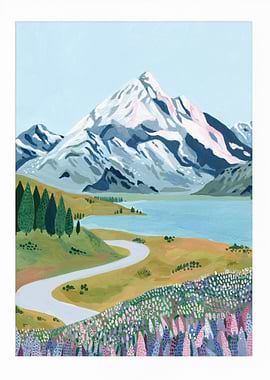 New Zealand Aoraki Mount