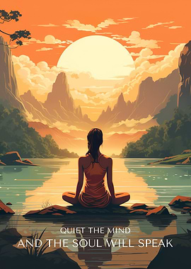 Quiet the mind soul quote