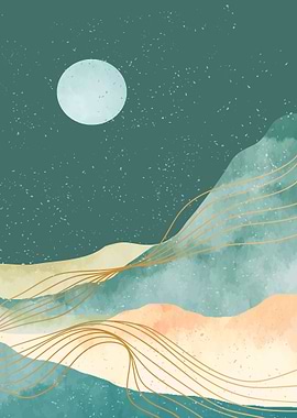 MOUNTAIN ART PAINTING