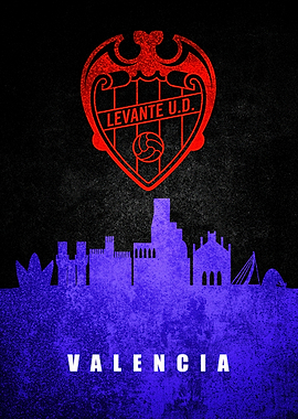 Valencia City Skyline