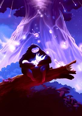 colorful mystical realm