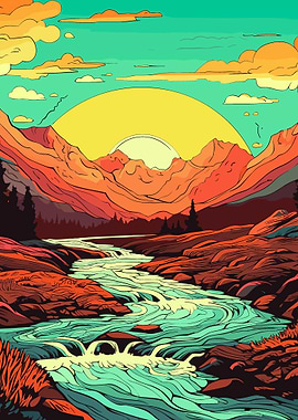 Beautiful Valley Mountain