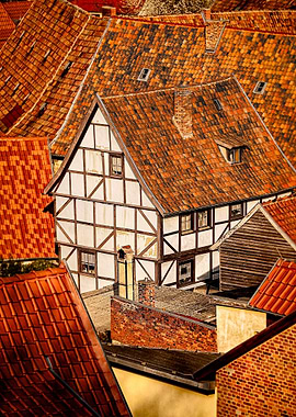 Quedlinsburg Red Roof