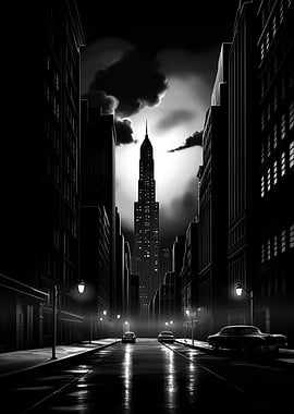 Dubai Cityscape at Night