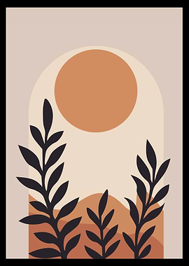 Boho Minimalist Art