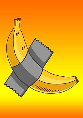 BANANA FRUIT Taped Art