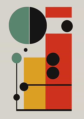 Abstract Shapes Bauhaus