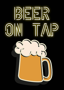 BEER ON TAP RETRO