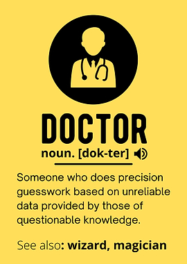 funny doctor definition