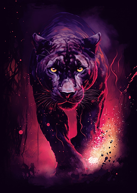 Majestic Black Panther