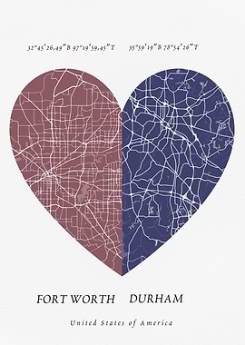 Fort Worth and Durham