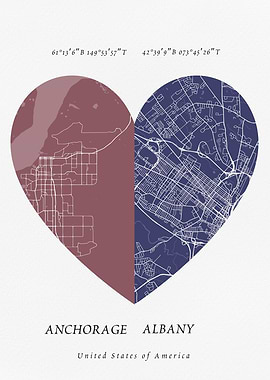 Anchorage and Albany